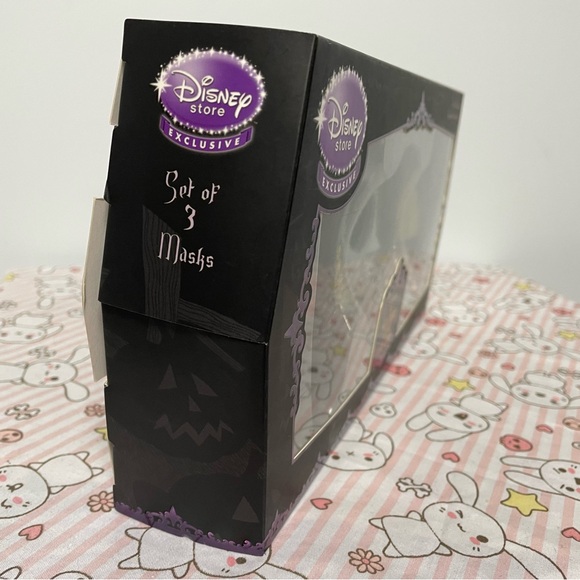 Nightmare Before Christmas Disney Store Set of 3 Masks Lock Shock and Barrel - Picture 16 of 16